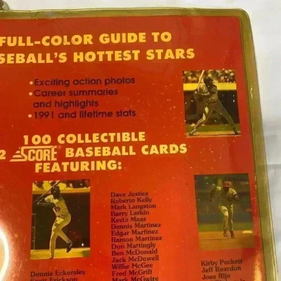 1992 Baseball's 100 Hottest Players SEALED Set - Picture 10 of 10